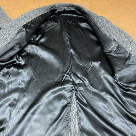 1970’s ADOLFO Men’s Overcoat - Picture 7 of 7